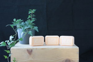 savon fleur de coton au lait d'ânesse